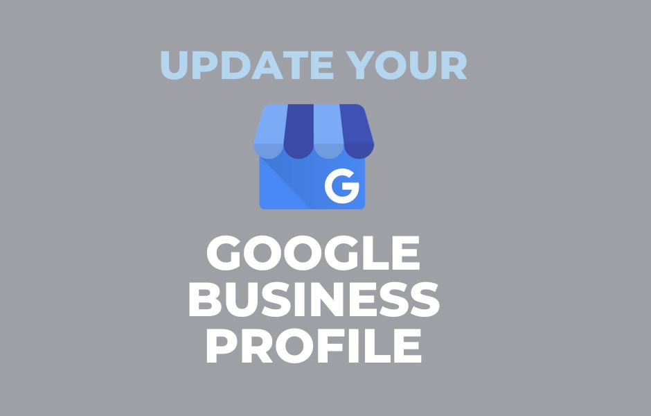 Update Your Google Business Profile